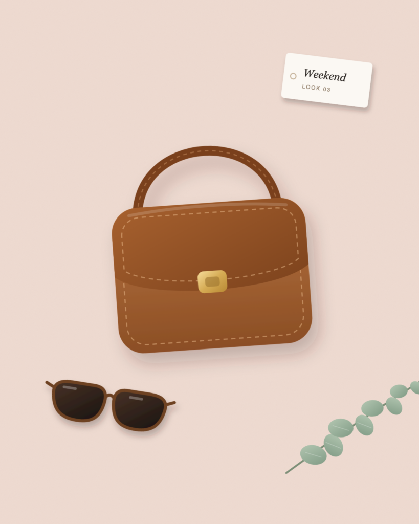Summer edit, look 3: cognac crossbody bag and sunglasses
